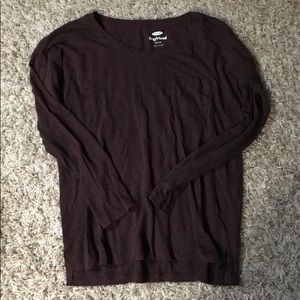 EUC Maroon Boyfriend T